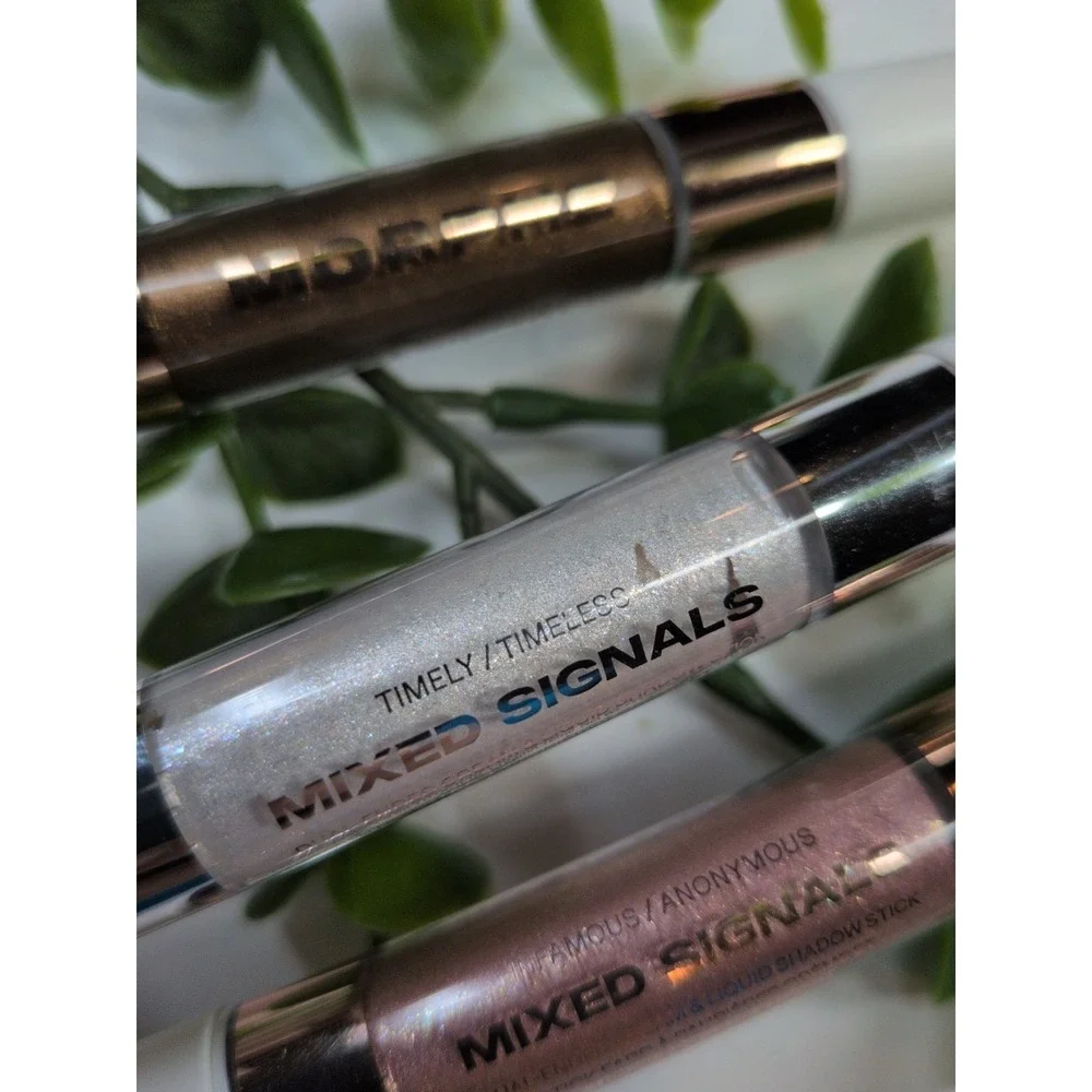 NEW VARIETY LOT 3!💋Morphe Mixed Signals Dual-Ended Cream & Liquid Shadow Sticks
